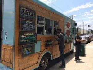 camión de comida para tacos